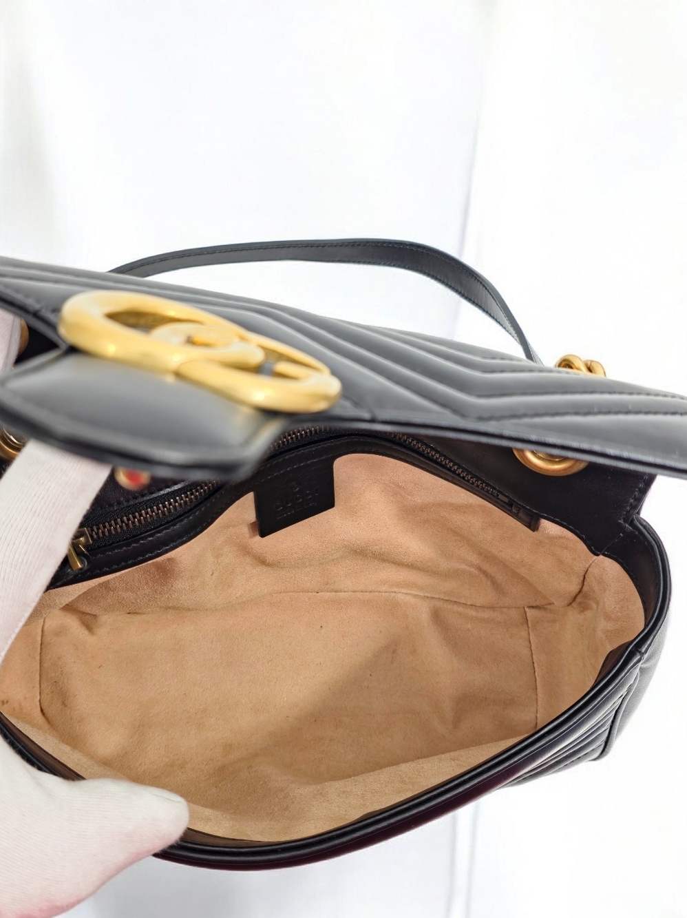 ✨️Authentic Gucci GG Marmont medium shoulder bag - Picture 8 of 14